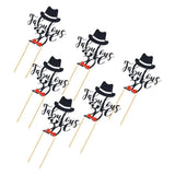 Max 6 Pieces Cake Toppers Wedding Decoration Birthday Party Favor 20