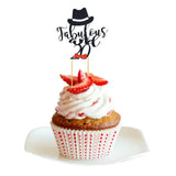 Max 6 Pieces Cake Toppers Wedding Decoration Birthday Party Favor 20