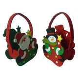 Cloth Christmas Candy Bag Gift Bag for Wedding Holiday New Year Green