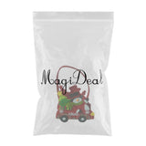 Max Merry Christmas Candy Treat Bag Kids Gift Pouch Snack Handbag Snowman