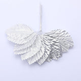 Max 144 Artificial flower plant bouquet for wedding home Christmas decor silvery