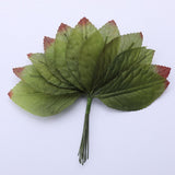 Max 144 Artificial flower plant bouquet for wedding home Christmas decor green