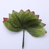 Max 144 Artificial flower plant bouquet for wedding home Christmas decor green