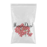 Max 20Pcs Artificial Flower Heads Bridal Hydrangea Wedding Decor Red