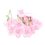 Max 20Pcs Artificial Flower Heads Bridal Hydrangea Wedding Decor Pink 1