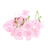 Max 20Pcs Artificial Flower Heads Bridal Hydrangea Wedding Decor Pink 1