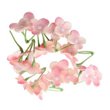 Max 20Pcs Artificial Flower Heads Bridal Hydrangea Wedding Decor Pink 2