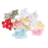Max 20Pcs Artificial Flower Heads Bridal Hydrangea Wedding Decor Multicolor