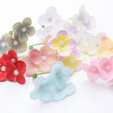 Max 20Pcs Artificial Flower Heads Bridal Hydrangea Wedding Decor Multicolor