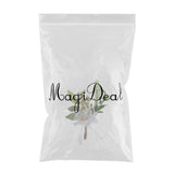 Max Romantic Wedding Party Bride Satin Flower Leaves Boutonniere Corsage