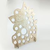 Max Maxb Christmas Wooden Calendar Note Reminding Card Countdown Board Snowman 1