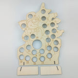 Max Maxb Christmas Wooden Calendar Note Reminding Card Countdown Board Snowman 1