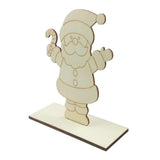 Max Maxb Christmas Tree Wood Snowman Elk Ornaments Gift Home Party Desk Decor Craft 1