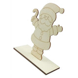 Max Maxb Christmas Tree Wood Snowman Elk Ornaments Gift Home Party Desk Decor Craft 1
