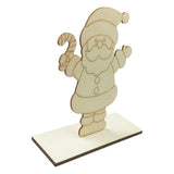 Max Maxb Christmas Tree Wood Snowman Elk Ornaments Gift Home Party Desk Decor Craft 1