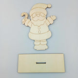Max Maxb Christmas Tree Wood Snowman Elk Ornaments Gift Home Party Desk Decor Craft 1