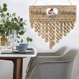 Max Maxb Wooden Family Friends *[Birthday Reminder!] Tracker! Wall Plaque Sign D