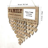 Max Maxb Wooden Family Friends *[Birthday Reminder!] Tracker! Wall Plaque Sign E