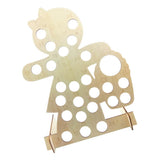 Max Christmas Wooden Calendar Note Reminding Card Countdown Board Snowman 2
