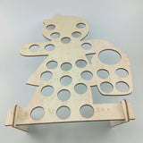 Max Christmas Wooden Calendar Note Reminding Card Countdown Board Snowman 2