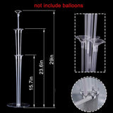 Max Maxb 7pcs Table Floating Balloons Confetti Birthday Christmas Party Decors 2