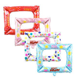 Maxbell Rectangle Aluminum Foil Balloon for Birthday Party Photo Props Pink