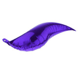 5 Pieces Party Foil Balloon Mermaid Tail Balloons Party Decor Dark Purple