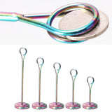 Max Maxb Stainless Table Number Holder Sign Holder Photo Stand for Hotel 10cm