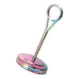 Max Maxb Stainless Table Number Holder Sign Holder Photo Stand for Hotel 10cm