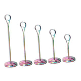 Max Maxb Stainless Table Number Holder Sign Holder Photo Stand for Hotel 10cm