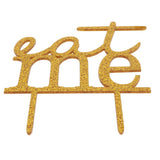 Maxbell Cake Toppers Wedding Decoration Birthday Party Favor Gold