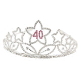 Maxbell Sweet Crystal Crown Tiara Girl Women Elegant Birthday Party Decoration 40