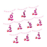 Max Maxb Happy Birthday Latex Balloons Number Column Stand Balloon Party Decor 1