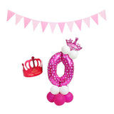 Max Maxb Happy Birthday Latex Balloons Number Column Stand Balloon Party Decor 1