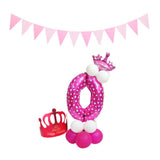 Max Maxb Happy Birthday Latex Balloons Number Column Stand Balloon Party Decor 1