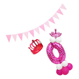Max Maxb Happy Birthday Latex Balloons Number Column Stand Balloon Party Decor 1