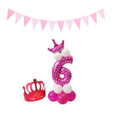 Max Maxb Happy Birthday Latex Balloons Number Column Stand Balloon Party Decor 7