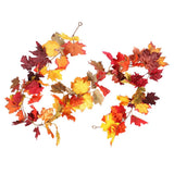 Max Maxb Artificial Maple Leaf Wreath Garland Home Wall Window Door Decor