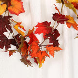 Max Maxb Artificial Maple Leaf Wreath Garland Home Wall Window Door Decor
