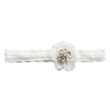 Max Maxb Wedding Bridal Lace Flower Leg Garter Thigh Ring Bridal Shower White