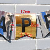 Maxbell Garland For Wedding/Party Embellishments Letter Banners Happy Wedding