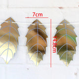 Maxbell Leaves Banner Garlands Birthday Party Decoration Photo Prop Golden Large