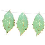 Maxbell Leaves Banner Garlands Birthday Party Decoration Photo Prop Green