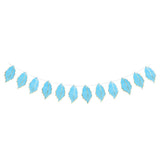 Maxbell Leaves Banner Garlands Birthday Party Decoration Photo Prop Blue