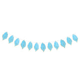 Maxbell Leaves Banner Garlands Birthday Party Decoration Photo Prop Blue