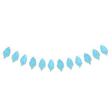 Maxbell Leaves Banner Garlands Birthday Party Decoration Photo Prop Blue