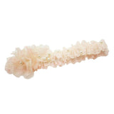 Maxbell Elastic Wedding Bridal Lace Leg Garter with Pearls for Brides Bridesmaid
