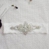 Maxbell Diamante Leg Garter Belt Thigh Ring Lace Sock Accessory 40x5.5cm Fashion