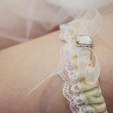 Maxbell 1 Piece Womens Lace Flower Leg Garter Belt Rings