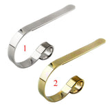 Maxbell Christmas Stocking Hook Home Fireplace Metal Hanger Party Decoration Silver